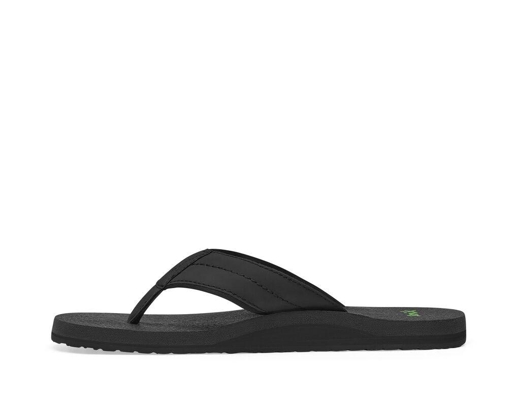 Sanuk - Men’s Beer Cozy 2 Sandals Black pic 3 - The Shoe Collective