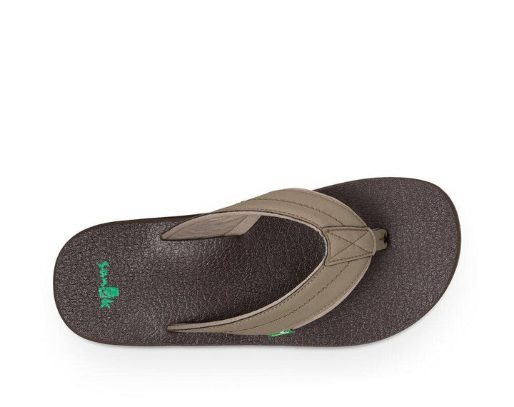 Sanuk - Mens Beer Cozy 2 Sandals Brindle pic 2 - The Shoe Collective