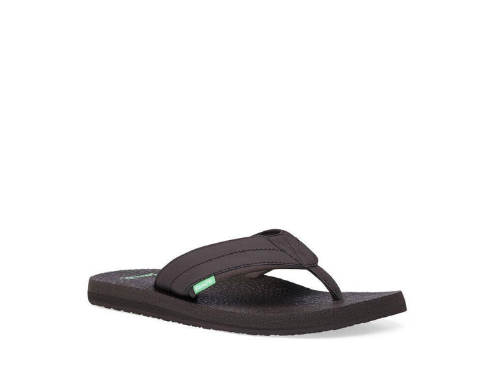 Sanuk - Mens Beer Cozy 2 Sandals Dark Brown pic 5 - The Shoe Collective