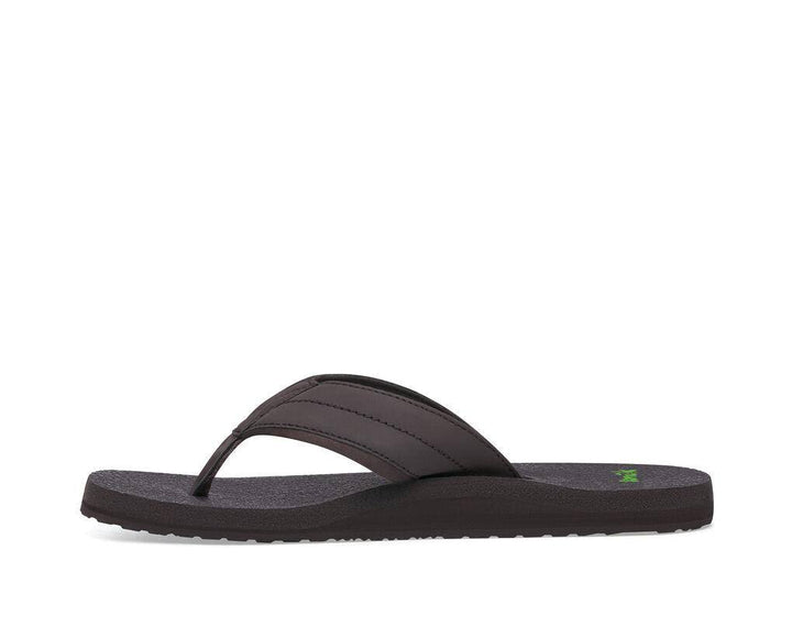 Sanuk - Mens Beer Cozy 2 Sandals Dark Brown pic 6 - The Shoe Collective
