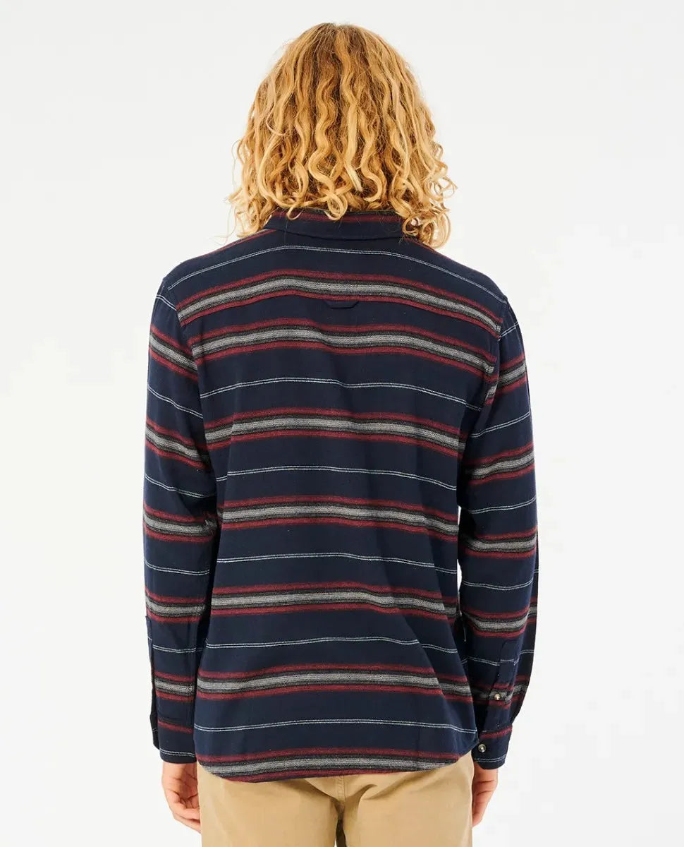 Steamzee Flannel Shirt Final Sale Navy pic 2 | SoHa Surf Shop