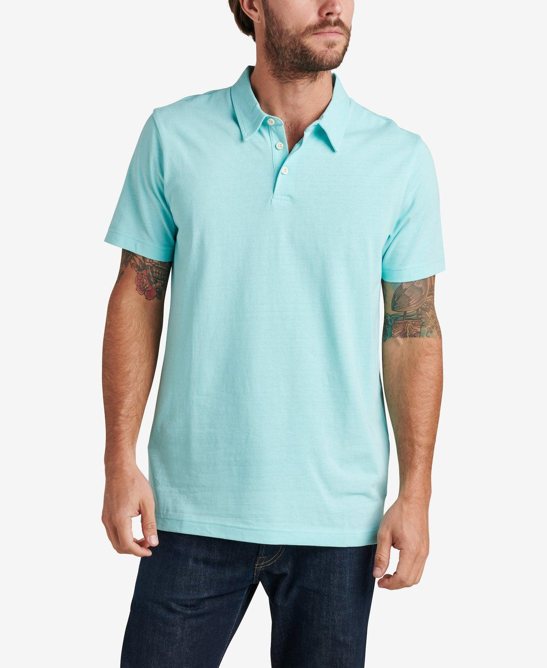 Teak Jersey Polo - SoHa Surf Shop