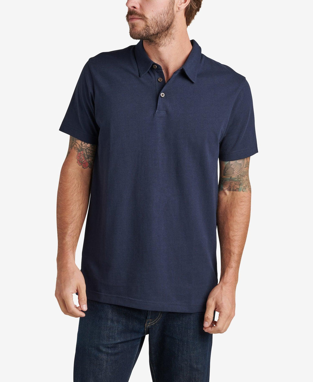 Teak Jersey Polo - SoHa Surf Shop