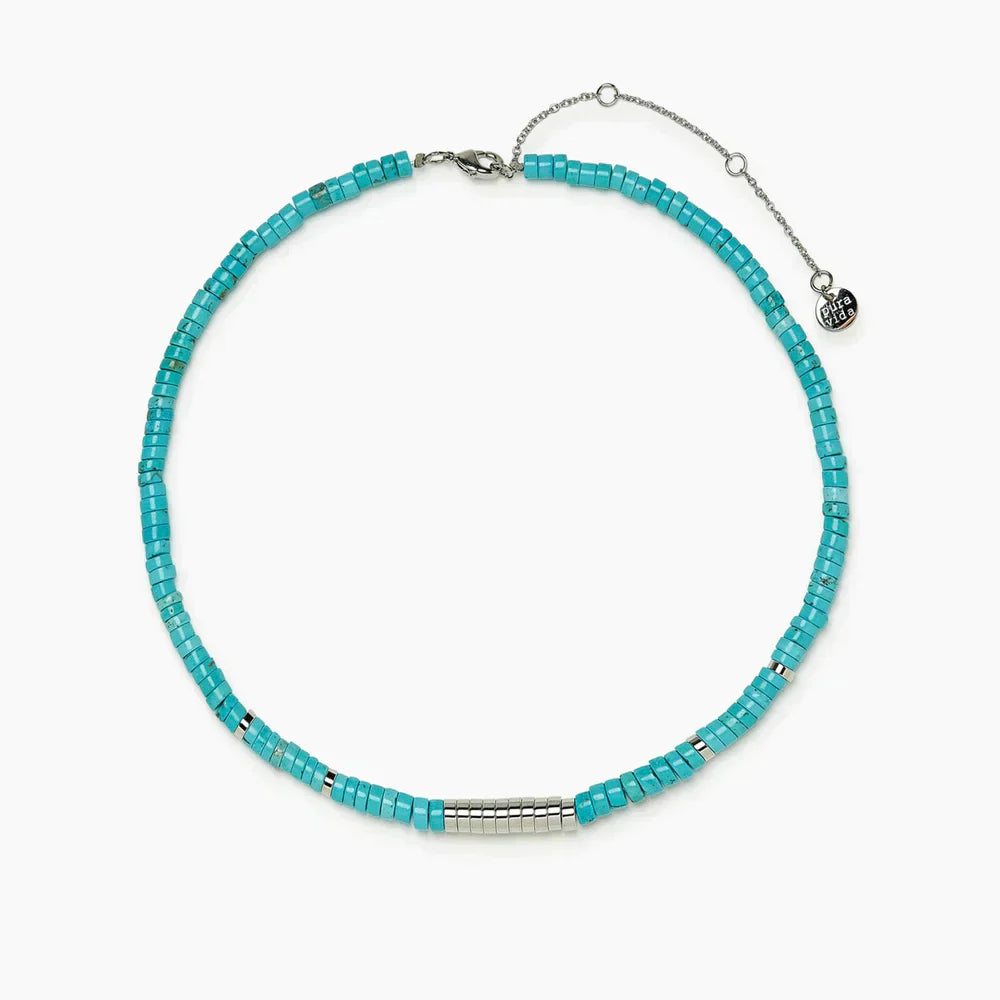 Turquoise Bead Choker - SoHa Surf Shop