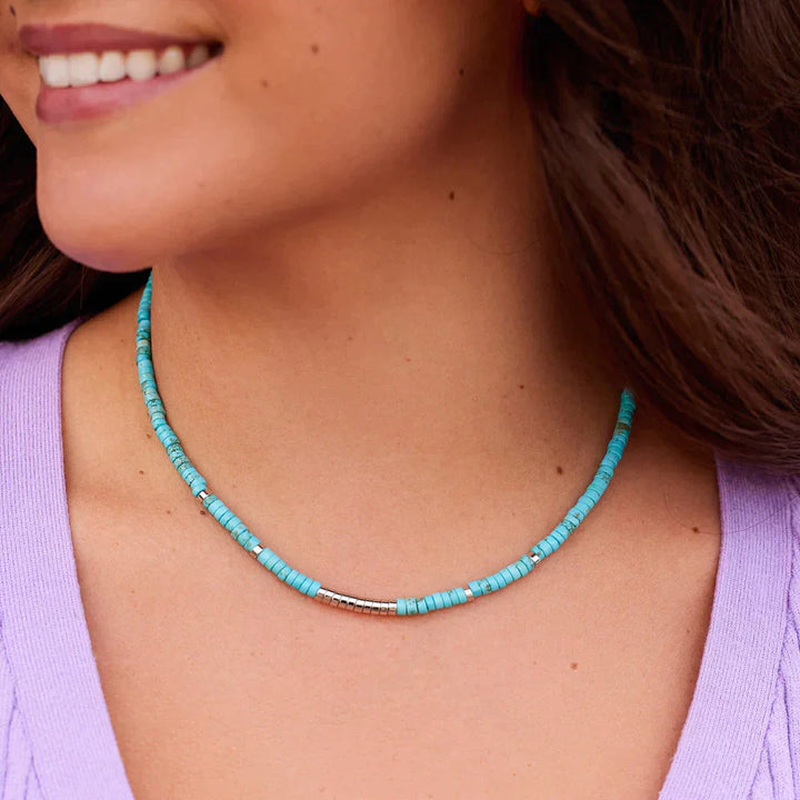 Turquoise Bead Choker - SoHa Surf Shop