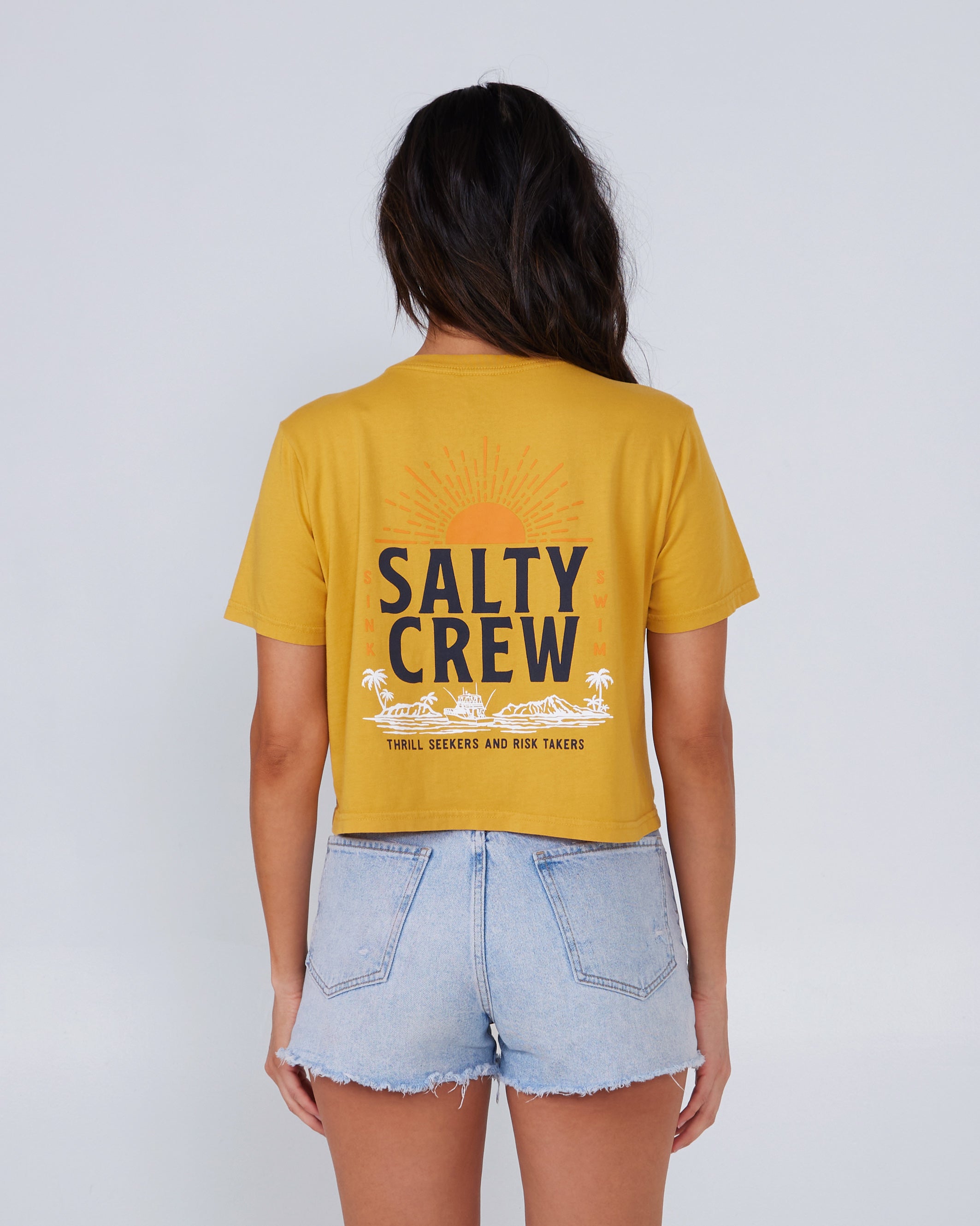Salty Crew Women's Cruisin Crop Tee