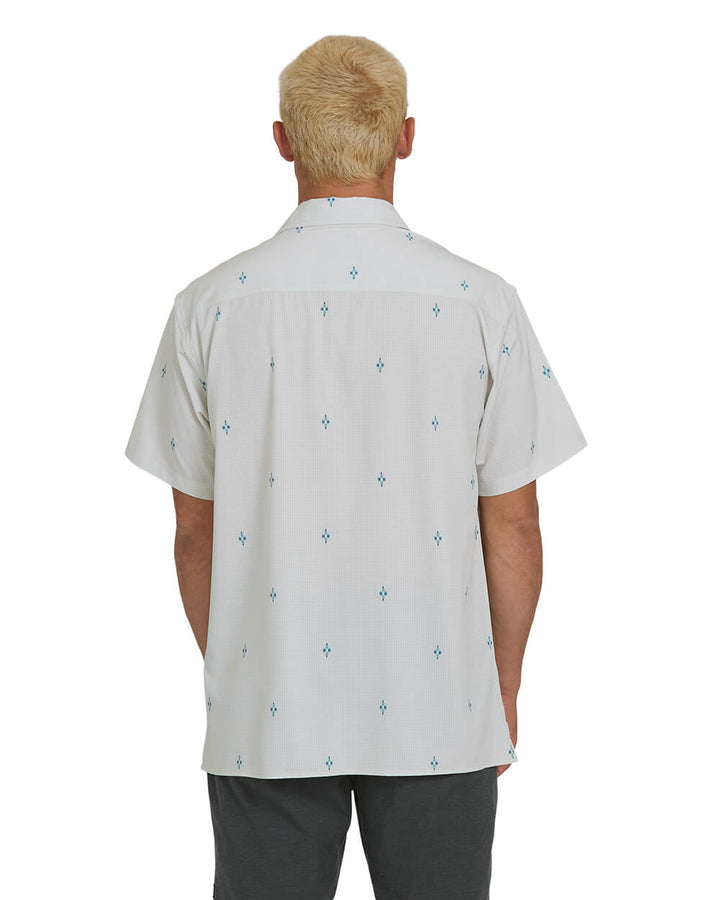 Billabong ADIV Surftrek Performance Short Sleeve Shirt Oatmeal back