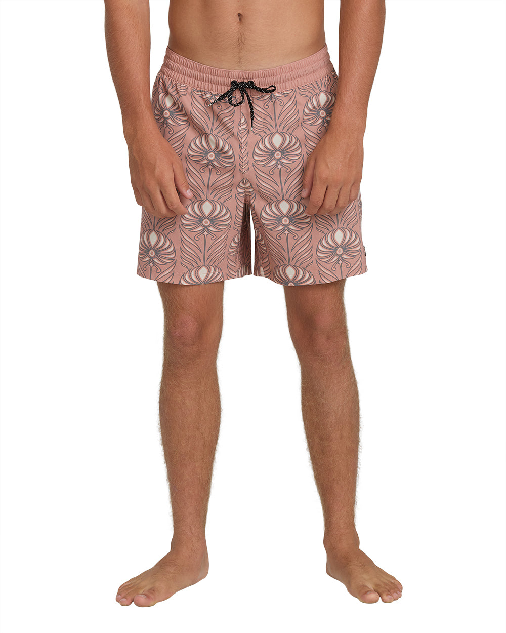 Billabong Men's Good Times Layback Boardshort Ash Rose front`