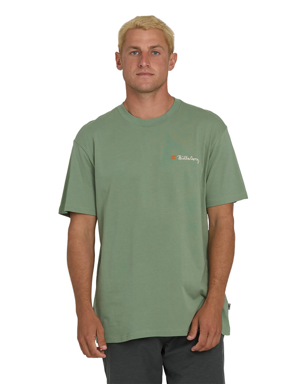 Billabong Men's Making Tracks Premium Short Sleeve Tee Hedge Green
