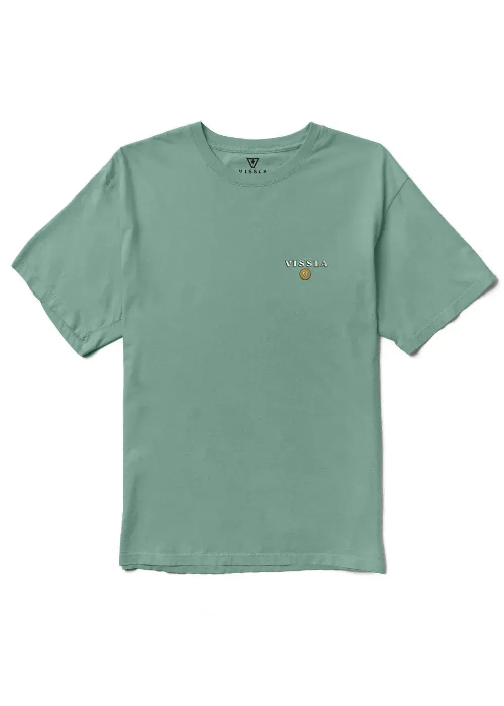 VISSLA☆COASTLINER ORGANIC TEE バックプリント 半袖 Tシャツ Vissla Men's Coastliner Organic Tee – Fast Shipping