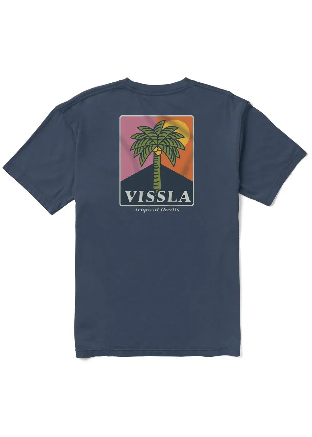 Vissla Men’s Tropical Thrills Premium Organic Pocket Tee - SoHa Surf Shop