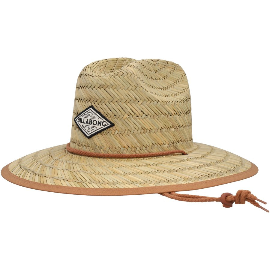 Billabong Womens Tipton Straw Hat in Natural - side view
