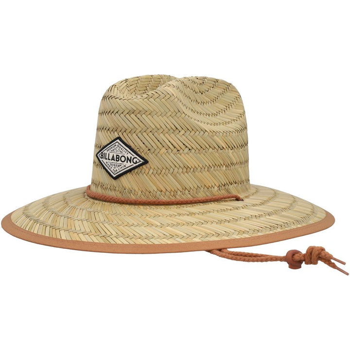 Billabong Womens Tipton Straw Hat in Natural - side view