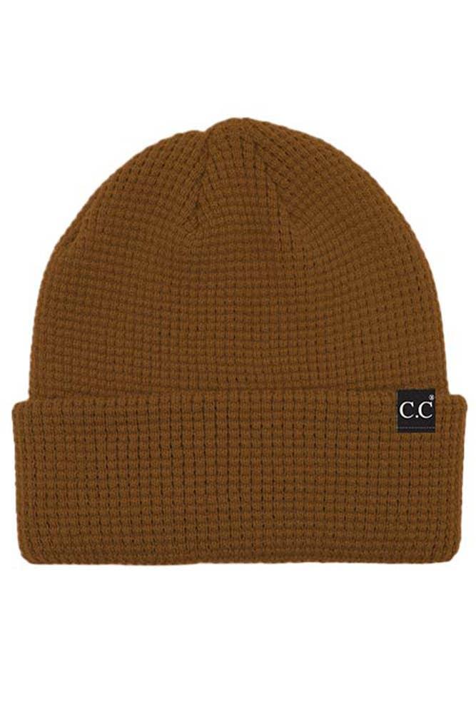 C.C Slouchy Cuff Beanie Hat FINAL SALE