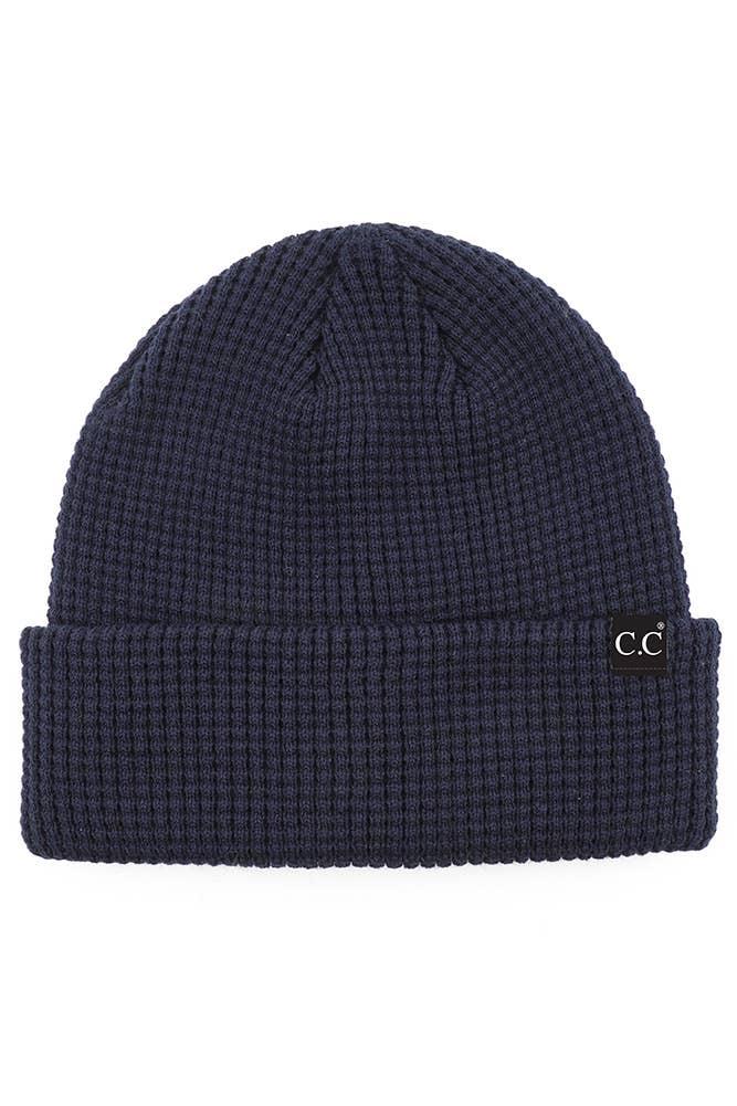 C.C Slouchy Cuff Beanie Hat FINAL SALE